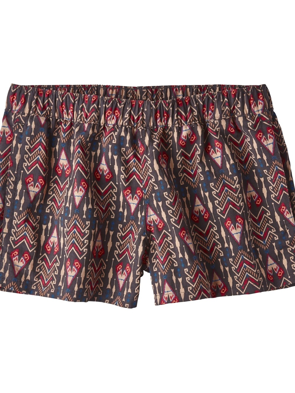 Patagonia Women’s Barely Baggies Shorts Nylon Tribal Print Size M Medium